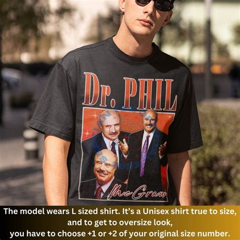 Now available for the first time, brand new Dr. Phil merch. Order .